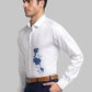 Men Slim Fit White Shirt