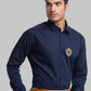 Men Slim Fit Black Shirt