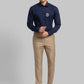 Men Slim Fit Black Shirt