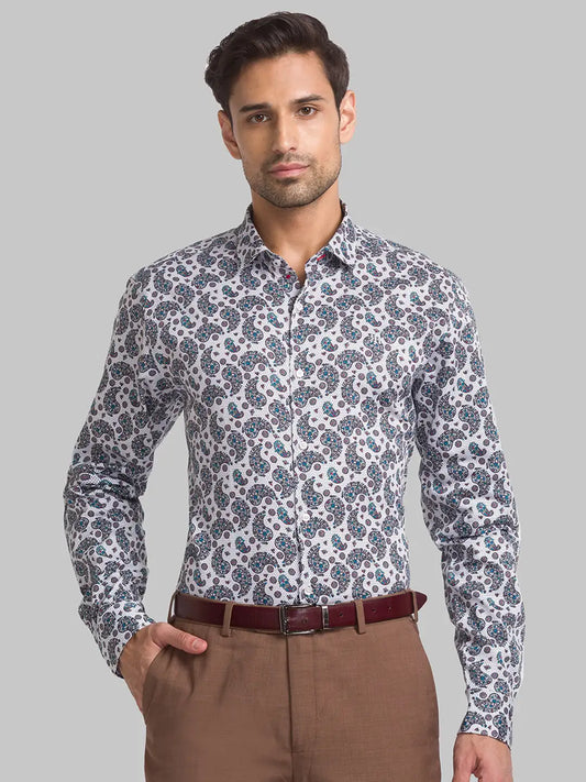 Raymond printed shirt piece sale