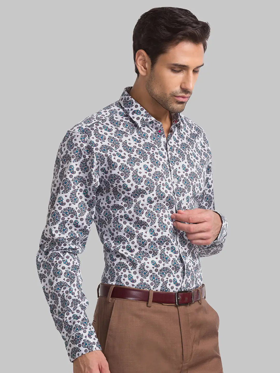 Men Regular Fit White Shirt