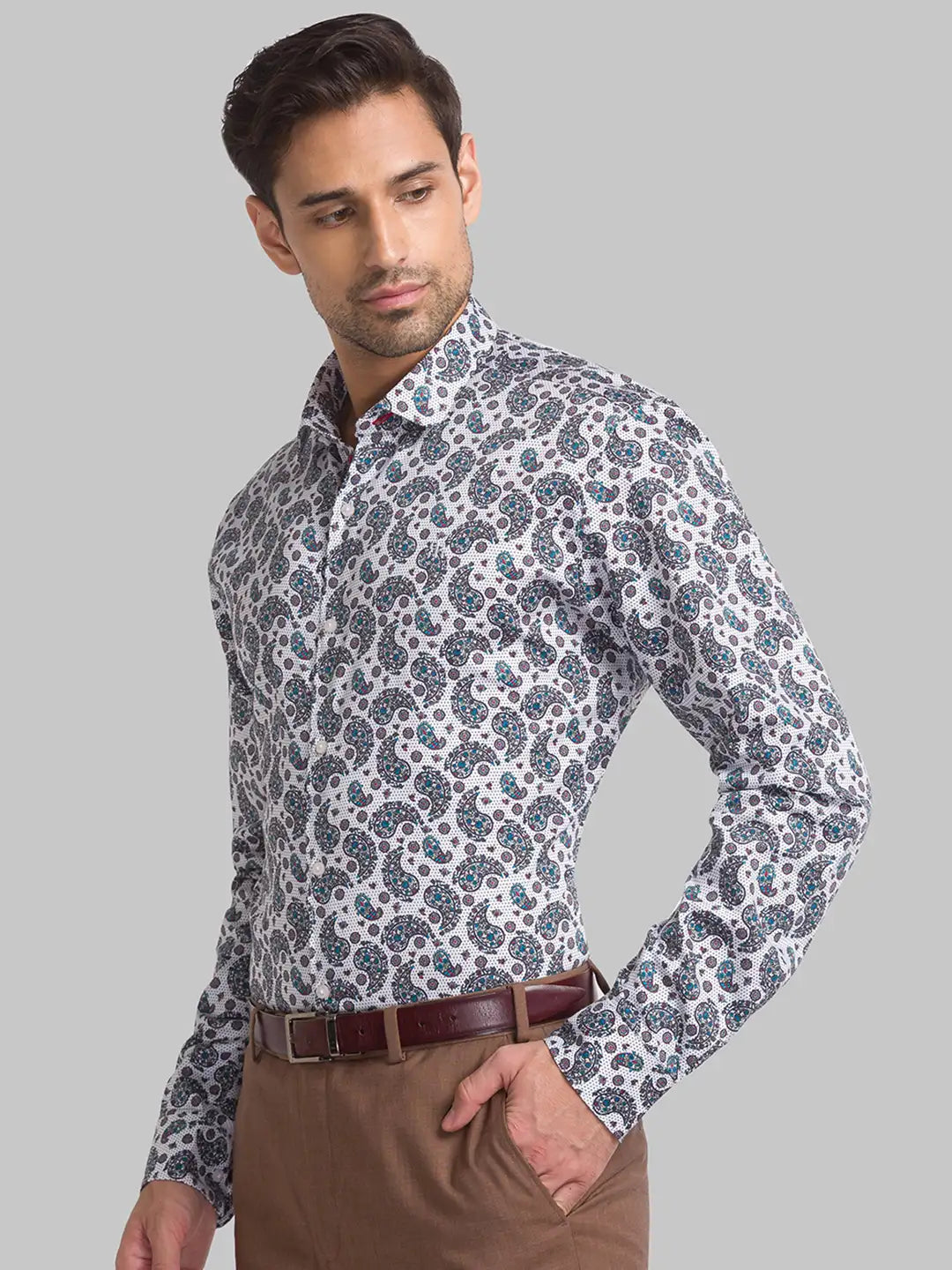 Men Regular Fit White Shirt