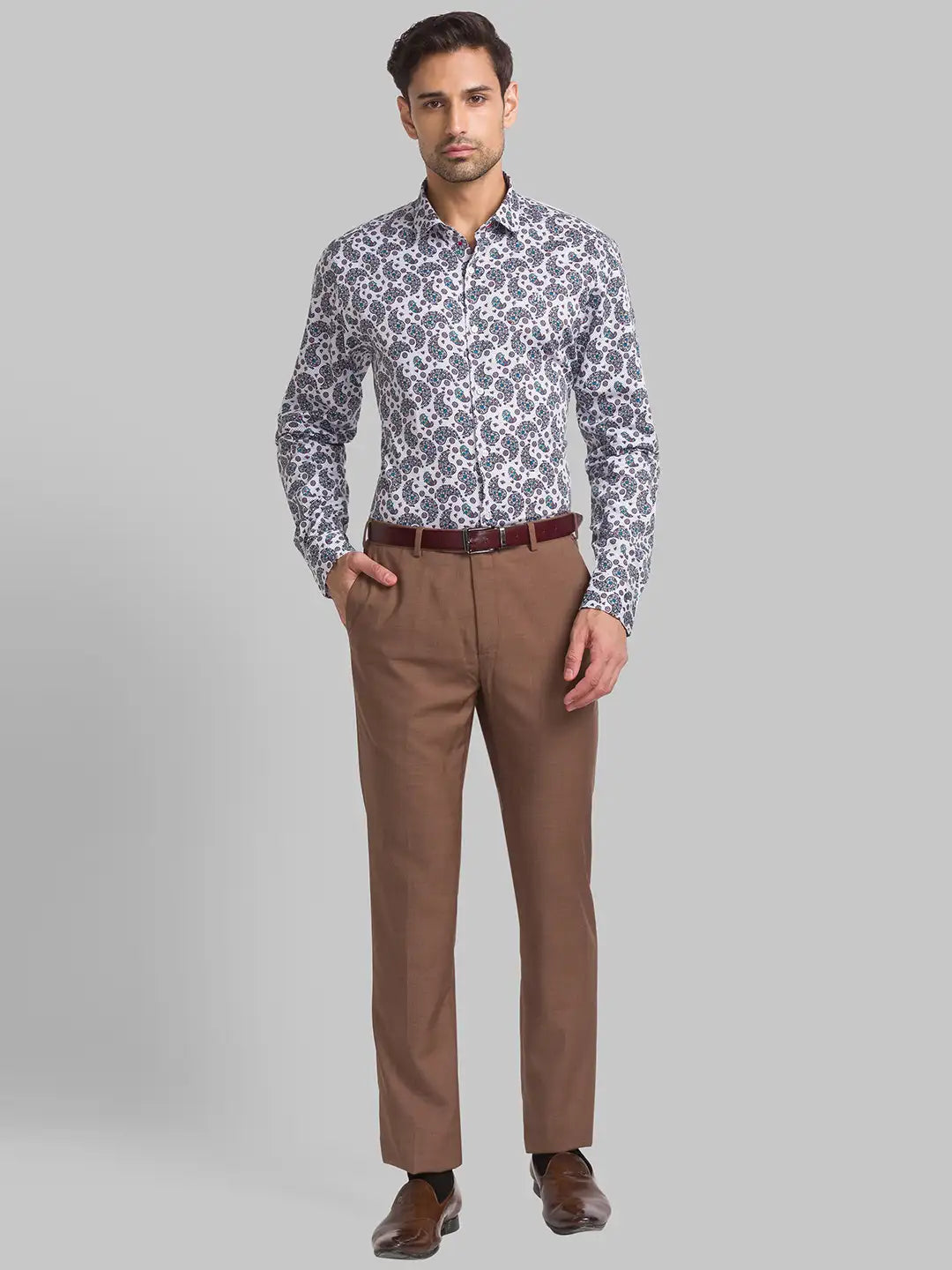 Men Regular Fit White Shirt
