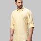 Men Slim Fit White Shirt