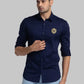 Men Slim Fit White Shirt