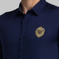 Men Slim Fit White Shirt