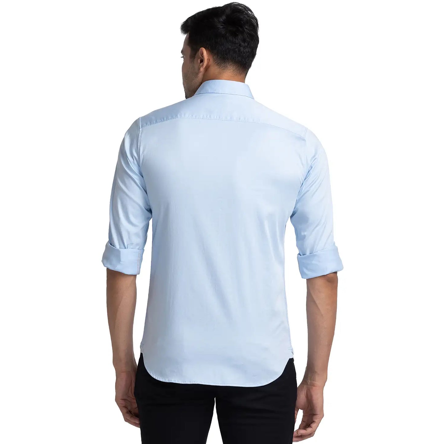 Men Contemporary Fit Red Shirt