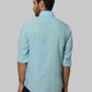 Men Slim Fit Blue Shirt