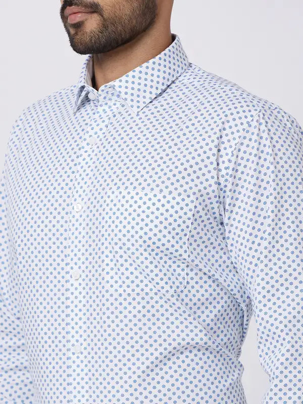 Men Slim Fit Maroon Shirt