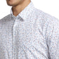 Men Slim Fit Blue Shirt
