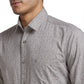 Men Slim Fit White Shirt