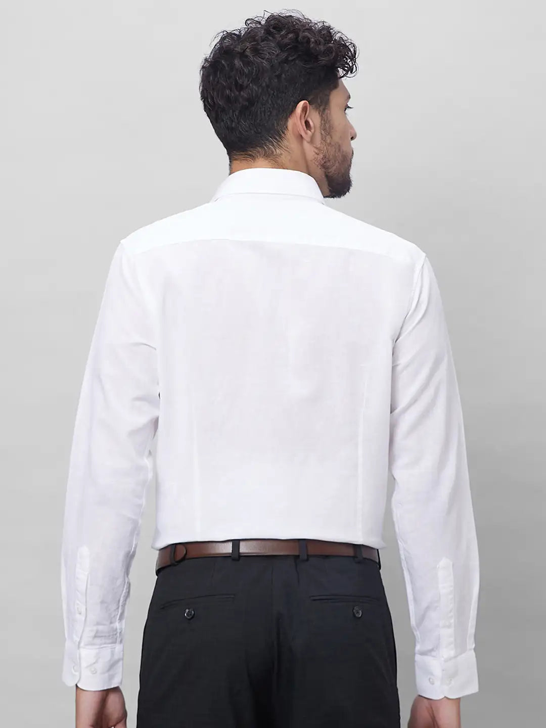 Raymond linen white shirts hotsell