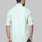 Men Contemporary Fit Yellow Shirt