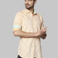 Men Contemporary Fit Maroon Shirt