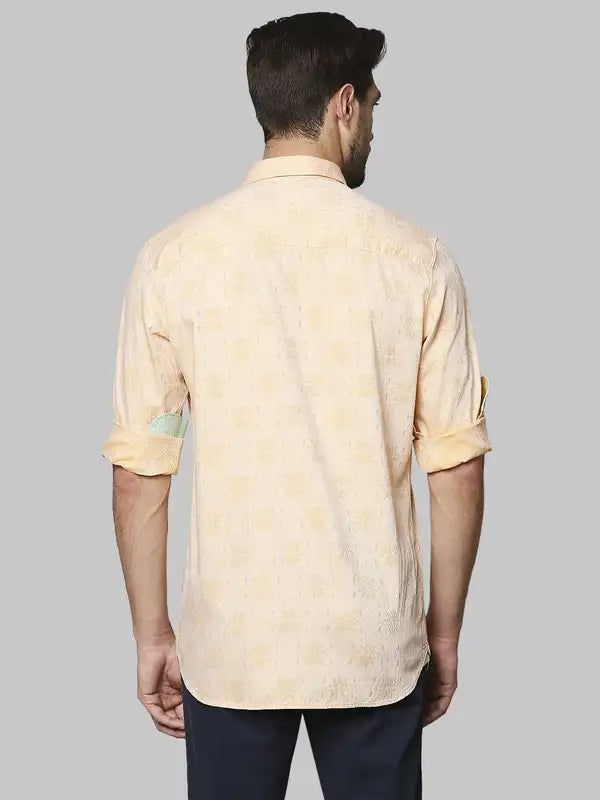 Men Contemporary Fit Maroon Shirt