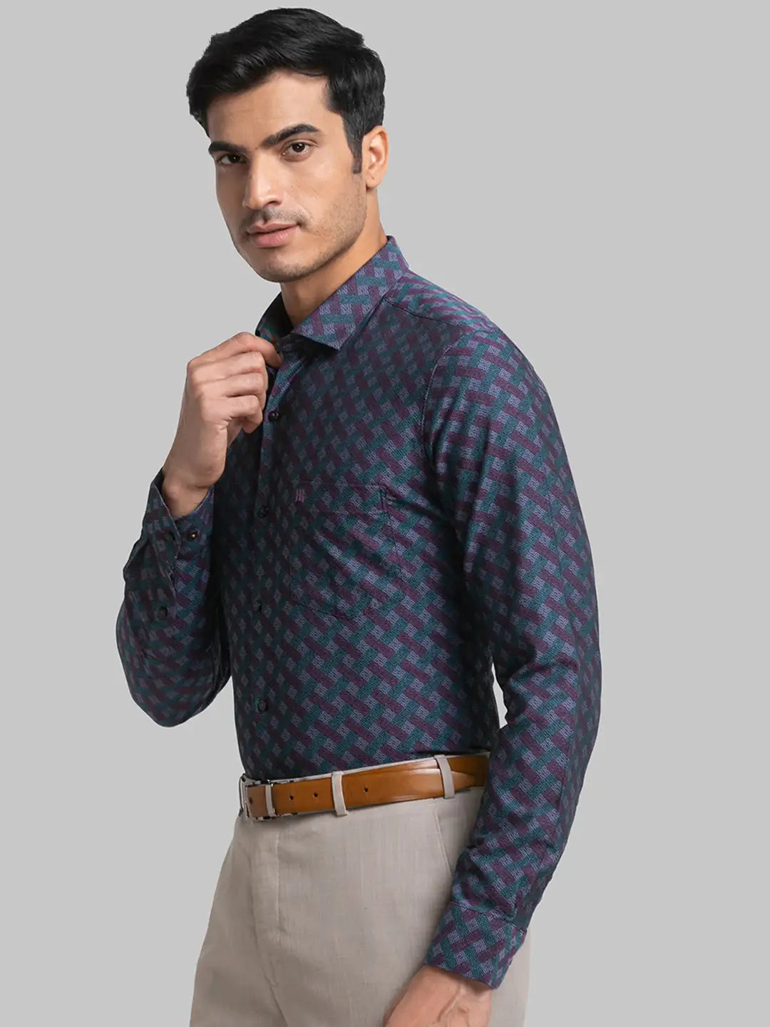 Men Slim Fit Blue Jeans