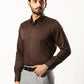 Men Contemporary Fit Blue Shirt