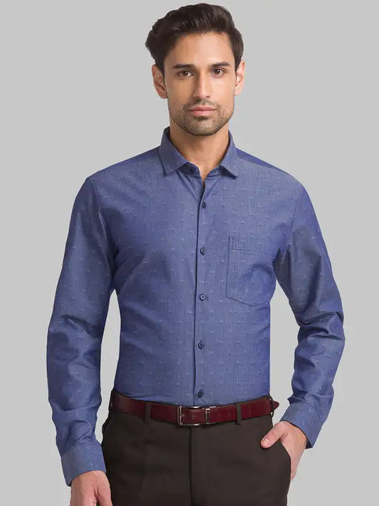 Men Contemporary Fit White Shirt