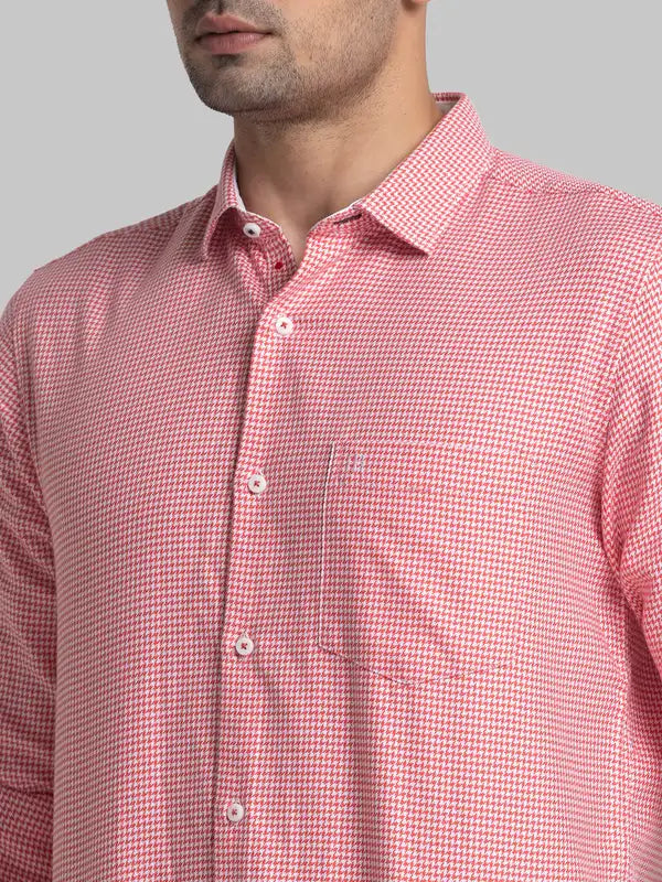 Men Contemporary Fit Blue Shirt