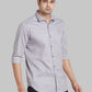 Men Brown Contemporary With Pocket Solid Cotton Blend  Regular Collar Shirts