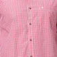Men Grey Contemporary Print Cotton Regular Collar Shirts
