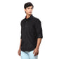 Men Green Contemporary With Pocket Solid Cotton Blend Regular Collar Shirts