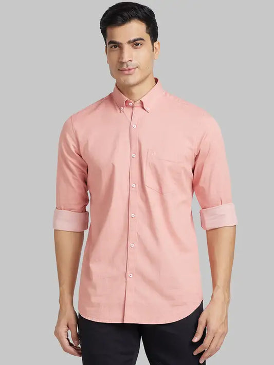 Men Contemporary Fit White Shirt