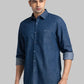Men Contemporary With Pocket Fit Green Shirt