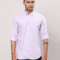 Raymond Men Yellow Checks Contemporary Fit Cotton Regular Collar Shirt