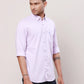Raymond Men Yellow Checks Contemporary Fit Cotton Regular Collar Shirt