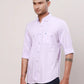 Raymond Men Yellow Checks Contemporary Fit Cotton Regular Collar Shirt