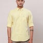 Raymond Men Blue Checks Contemporary Fit Cotton Regular Collar Shirt