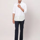 Raymond Men Brown Twill Slim Fit Cotton Blend Trouser