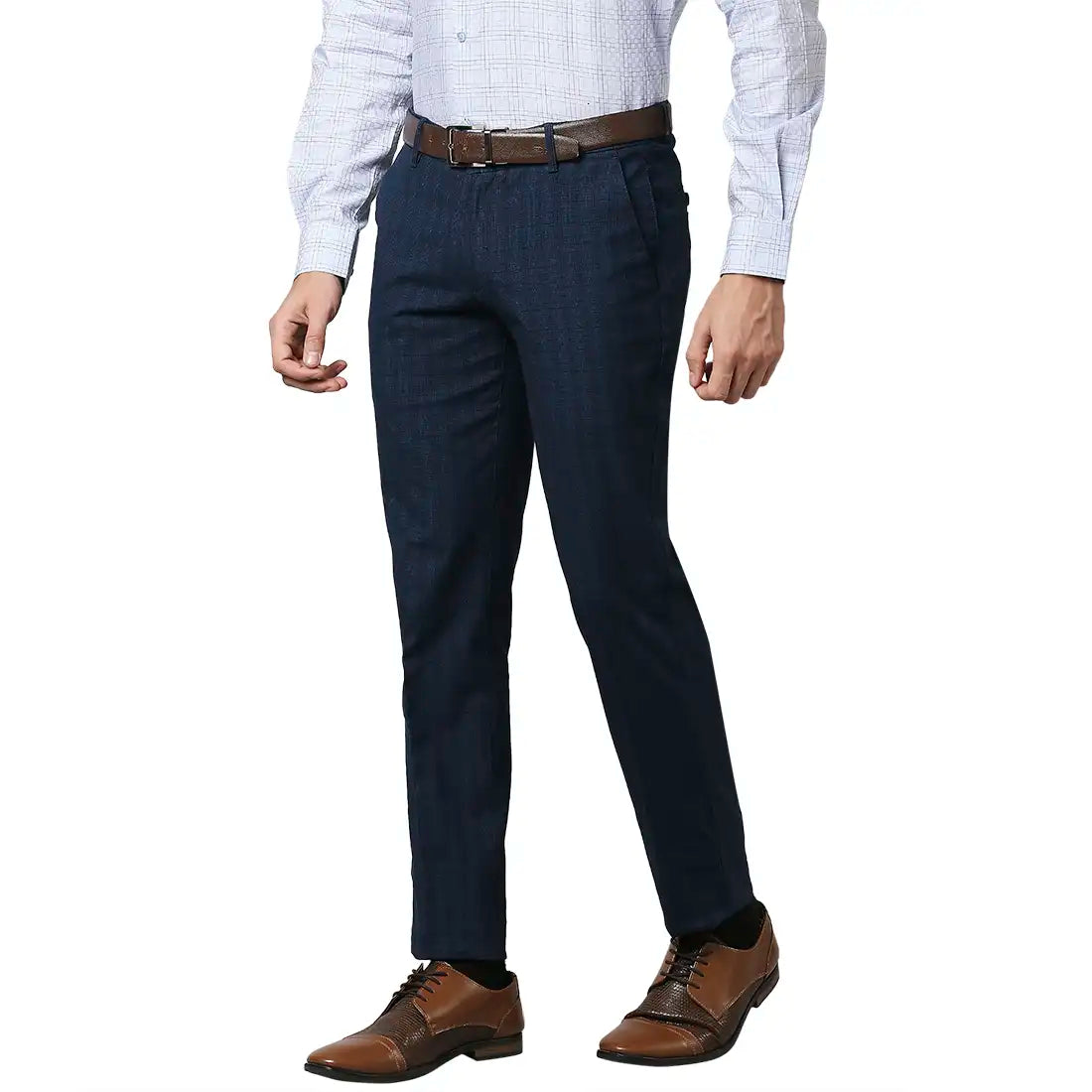 Raymond Dark Maroon Trousers