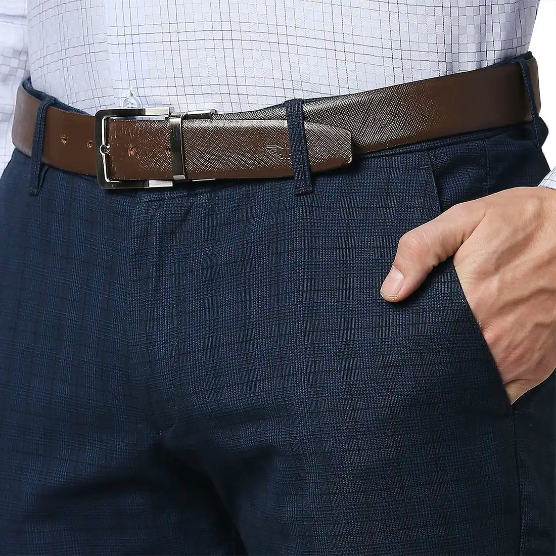 Raymond Dark Maroon Trousers