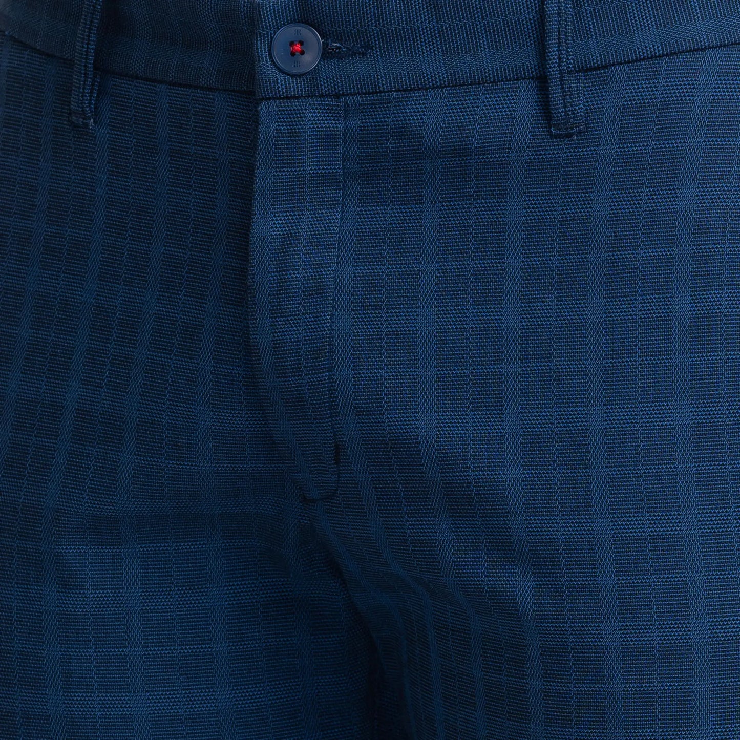Men Slim Fit Brown Trouser