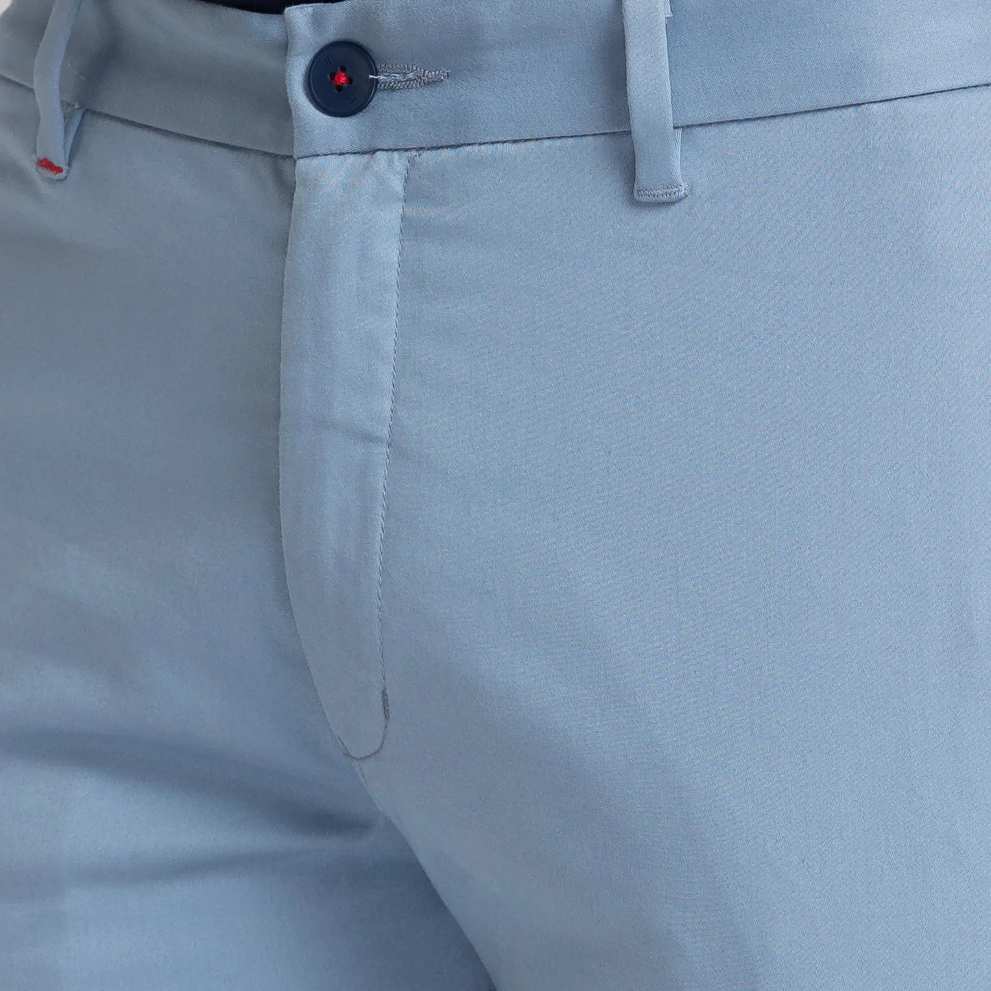 Men Slim Fit Green Trouser