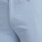 Men Slim Fit Blue Trouser