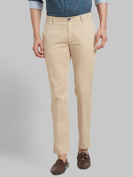 Men Slim Fit Black Trouser