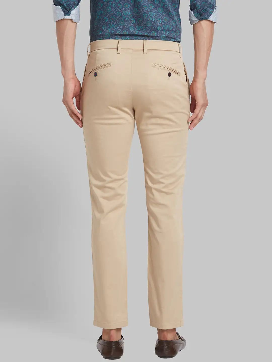 Men Slim Fit Black Trouser