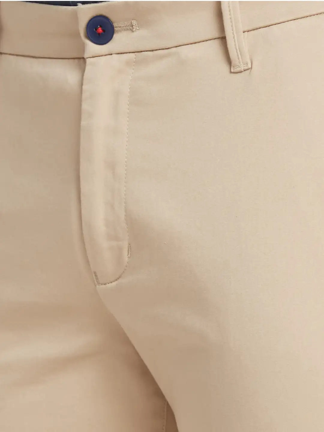 Men Slim Fit Black Trouser
