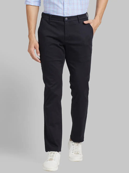 Men Slim Fit Green Trouser
