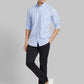 Men Slim Fit Green Trouser
