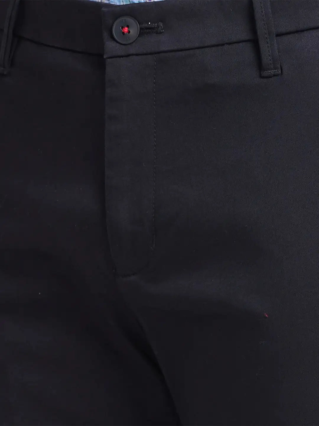 Men Slim Fit Green Trouser