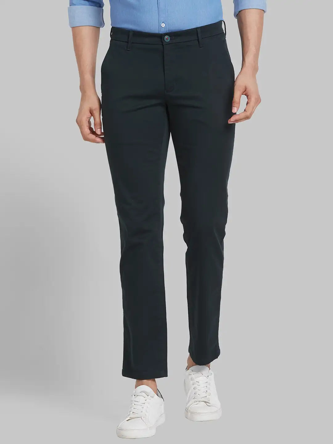 Men Slim Fit Blue Jeans