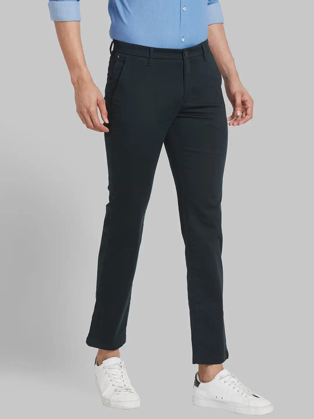 Men Slim Fit Blue Jeans
