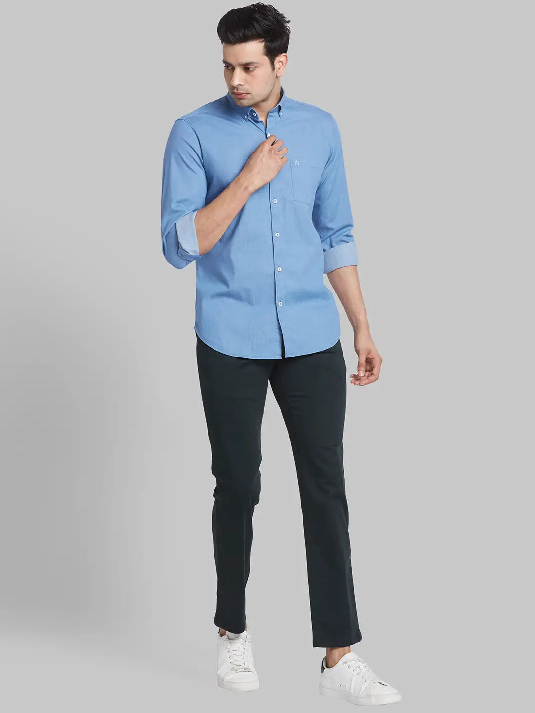 Men Slim Fit Blue Jeans