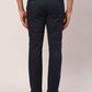 Raymond Men Grey Solid Slim Fit Cotton Blend Trouser