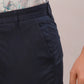 Raymond Men Grey Solid Slim Fit Cotton Blend Trouser