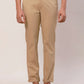 Raymond Men Black Solid Slim Fit Cotton Blend Trouser